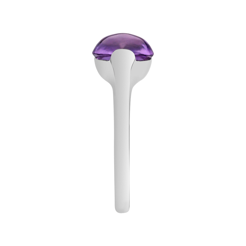 Prsteň s ametystom brazil Bonbon