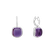 Náušnice s ametystom diamantmi Mystic Drop3
