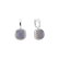 Náušnice s chalcedonom a diamantmi Mystic Drop3