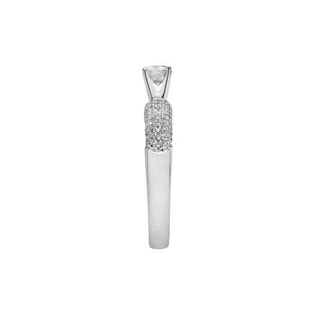 Prsteň s diamantmi Royal Charm