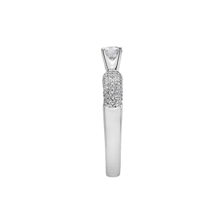 Prsteň s diamantmi Royal Charm