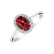 Prsteň s rubínom a diamantmi Princess Wish4