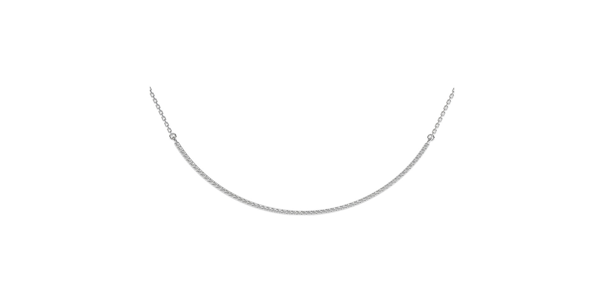 Náhrdelník s diamantmi Shiny Line