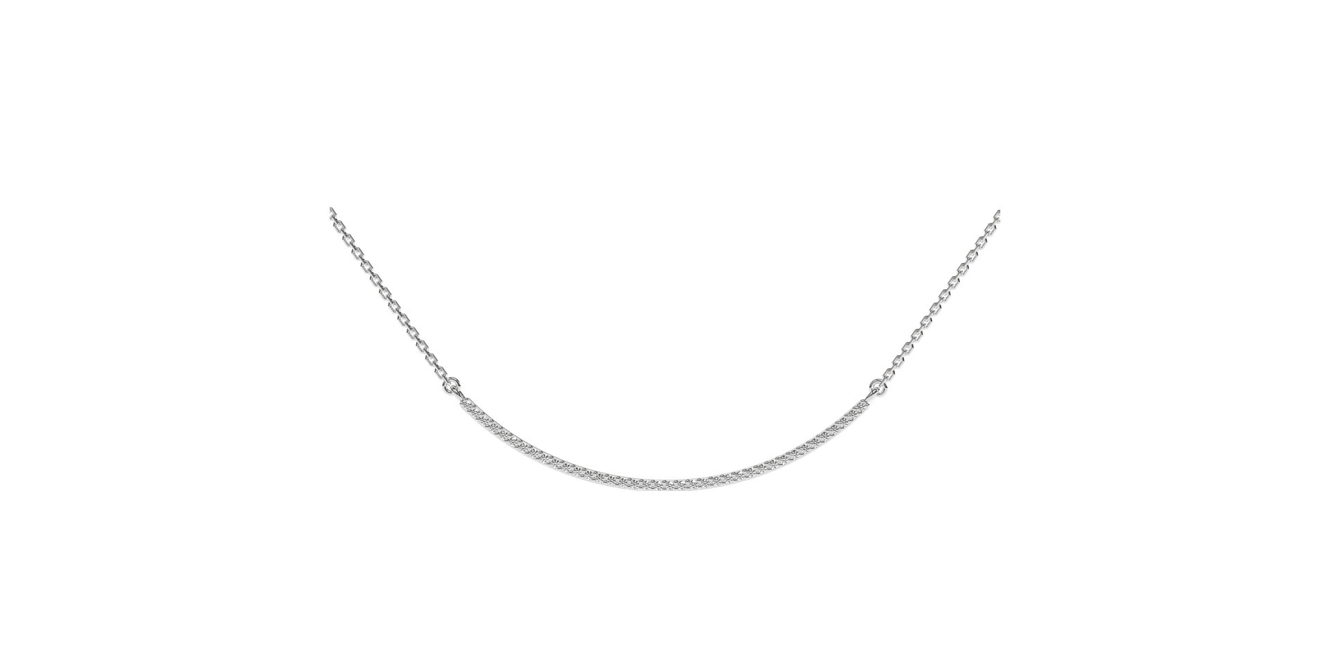 Náhrdelník s diamantmi Shimmer Line