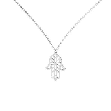 Náhrdelník s diamantom Fatima Flower