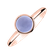 Prsteň s chalcedónom blue Bonbon6