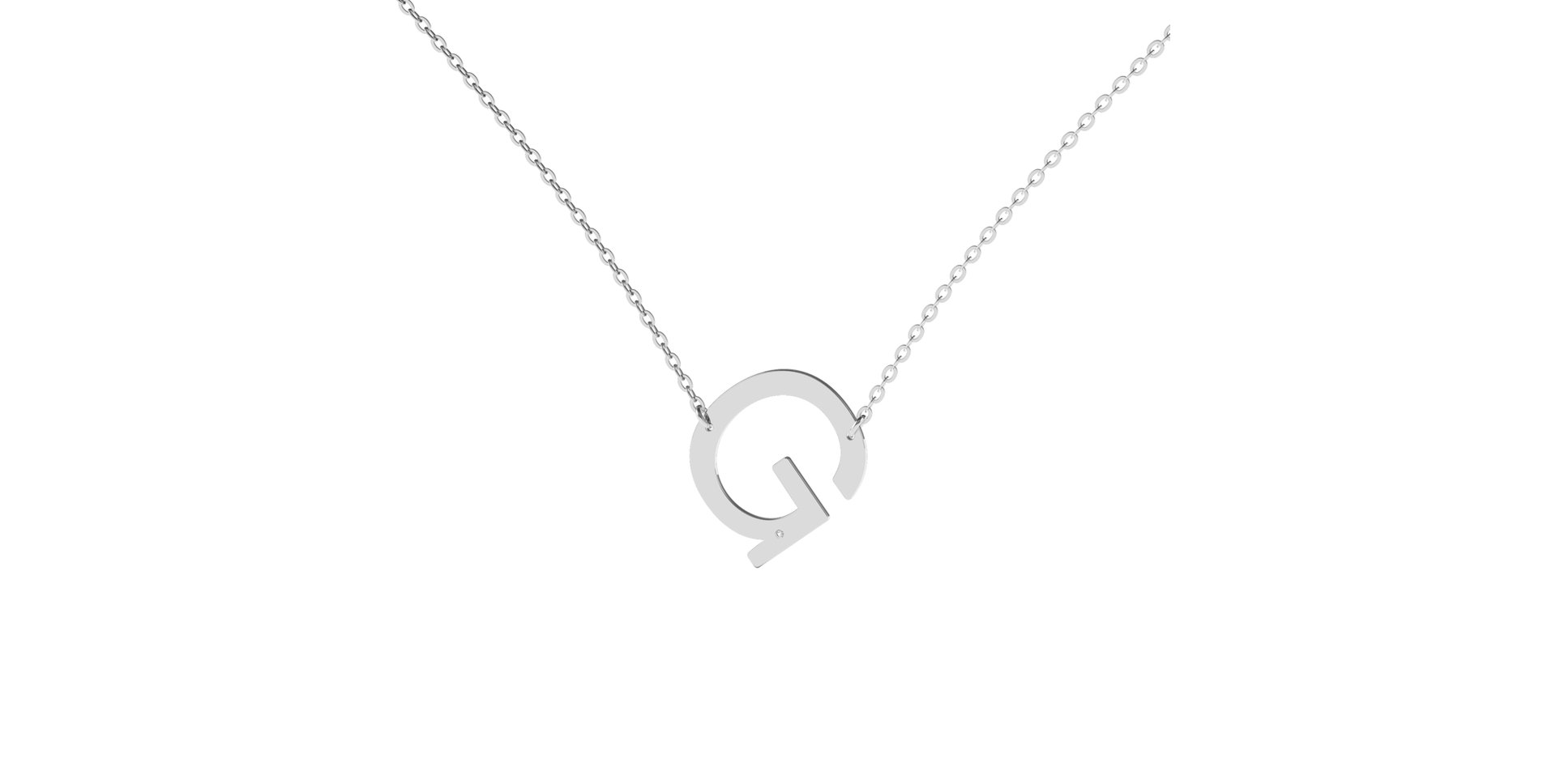 Náhrdelník s diamantom Big Line G