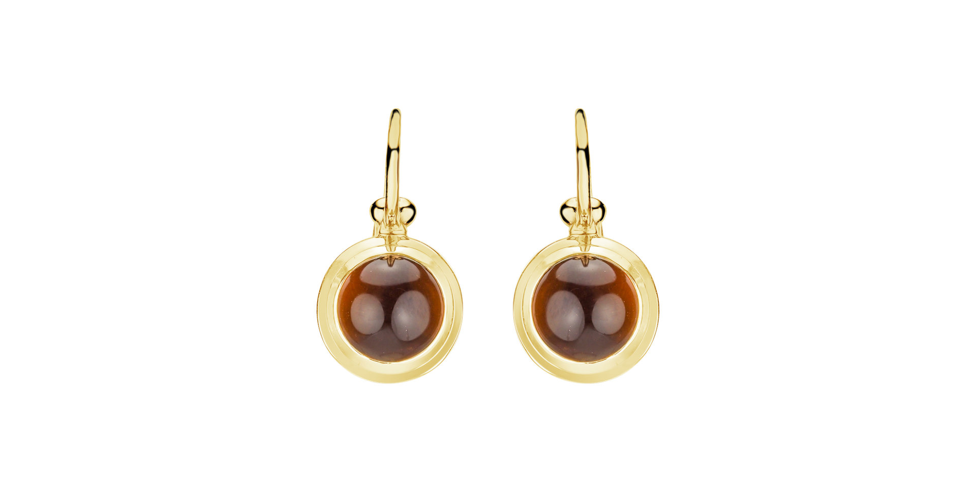 Náušnice s citrínom Albertine