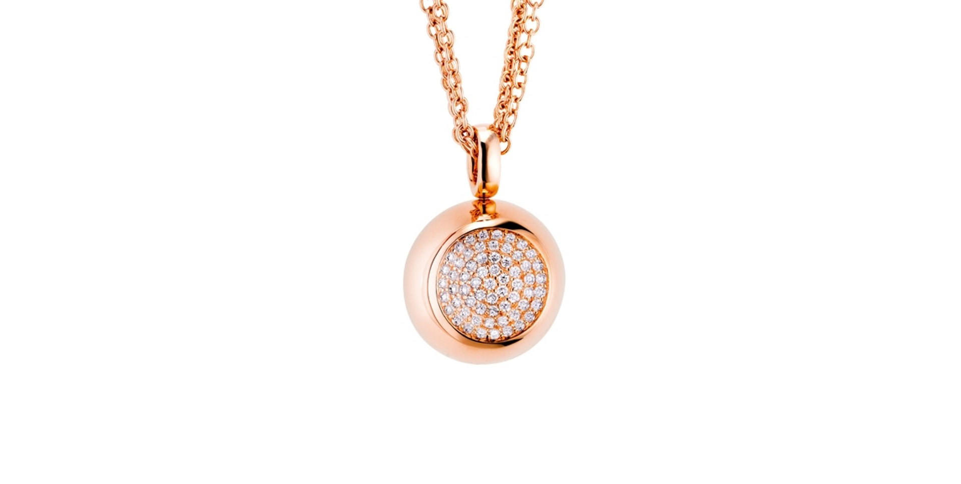 Prívesok s diamantmi Diamond necklace