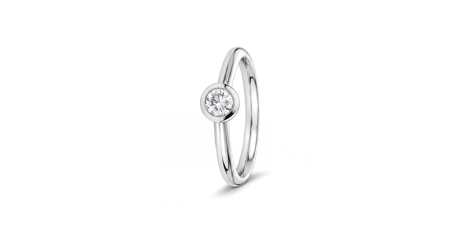 Prsteň s diamantom Diamante in Amore