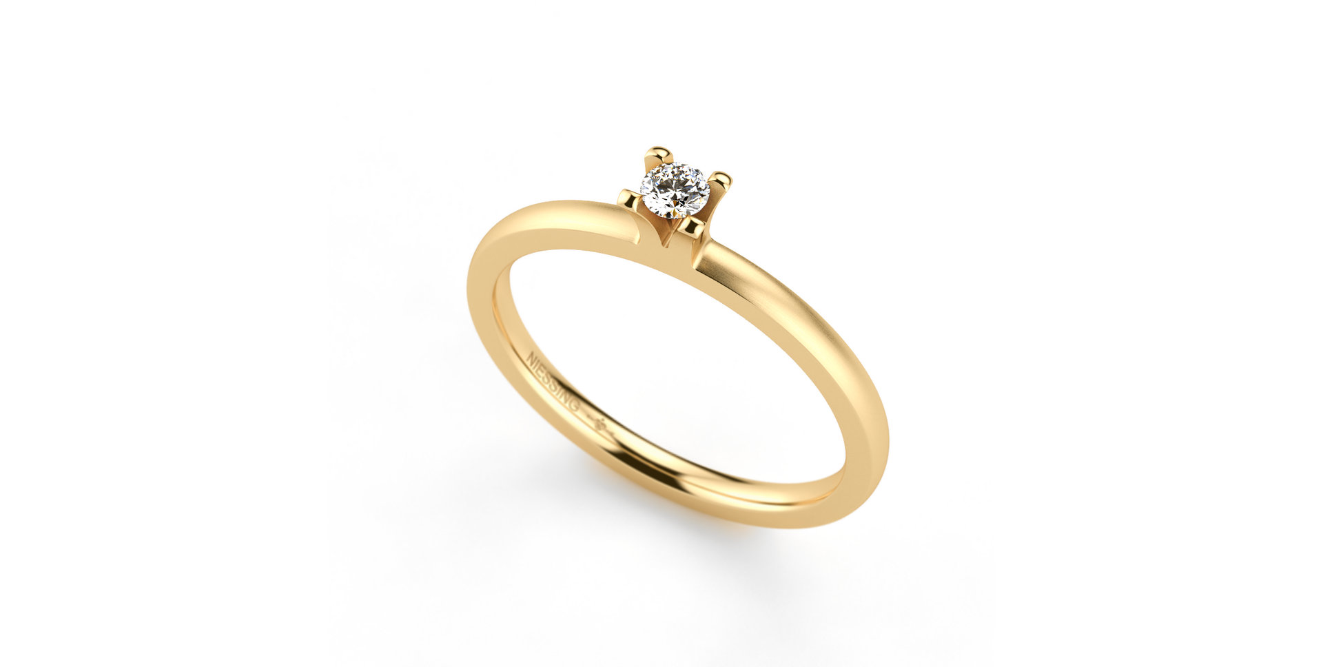 Prsteň s diamantom AMATIS