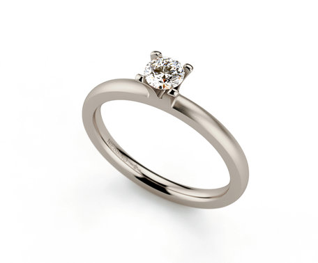 Prsteň s diamantom Amatis 4 prongs