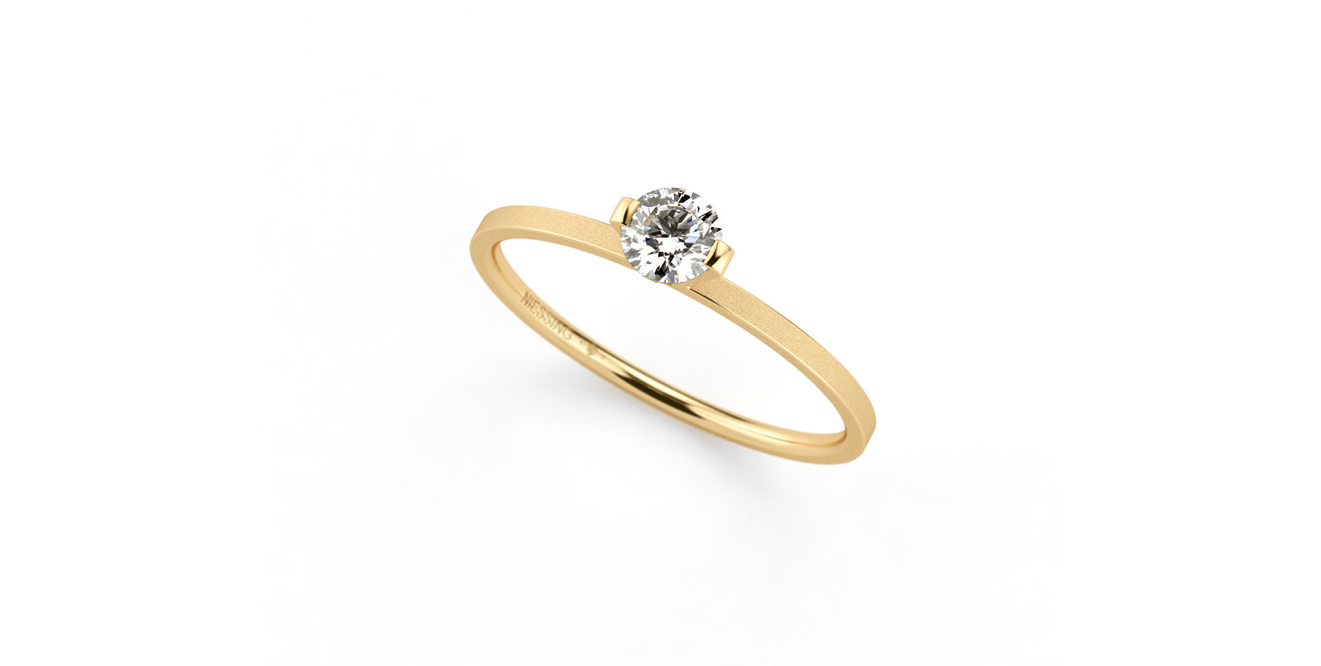 Prsteň s diamantom Princess