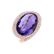 Prsteň s diamantmi a ametystom Space Countess3