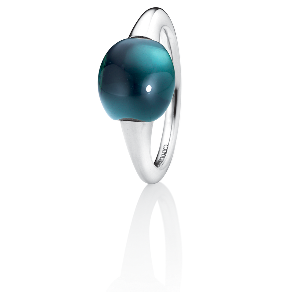 Prsteň s topásom Tramonto