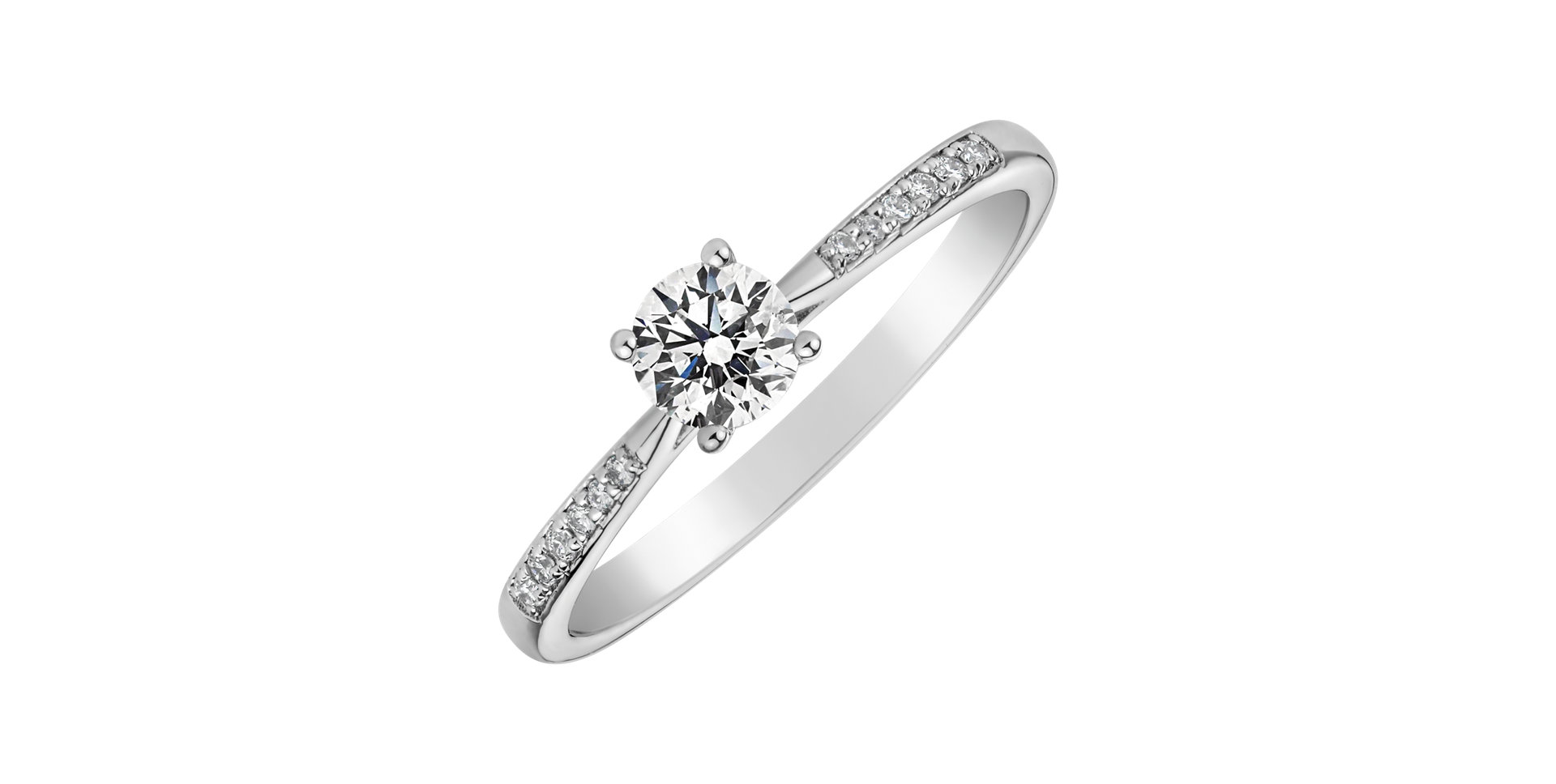 Prsteň s diamantmi Pure Love