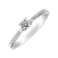 Prsteň s diamantmi Pure Love4