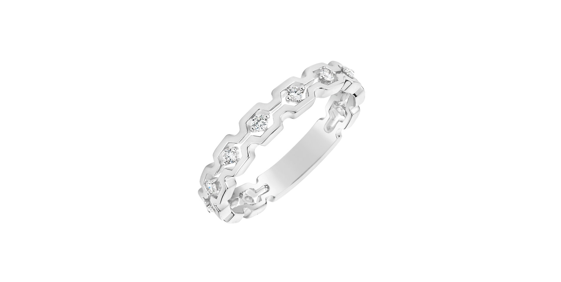 Prsteň s diamantmi Xirine