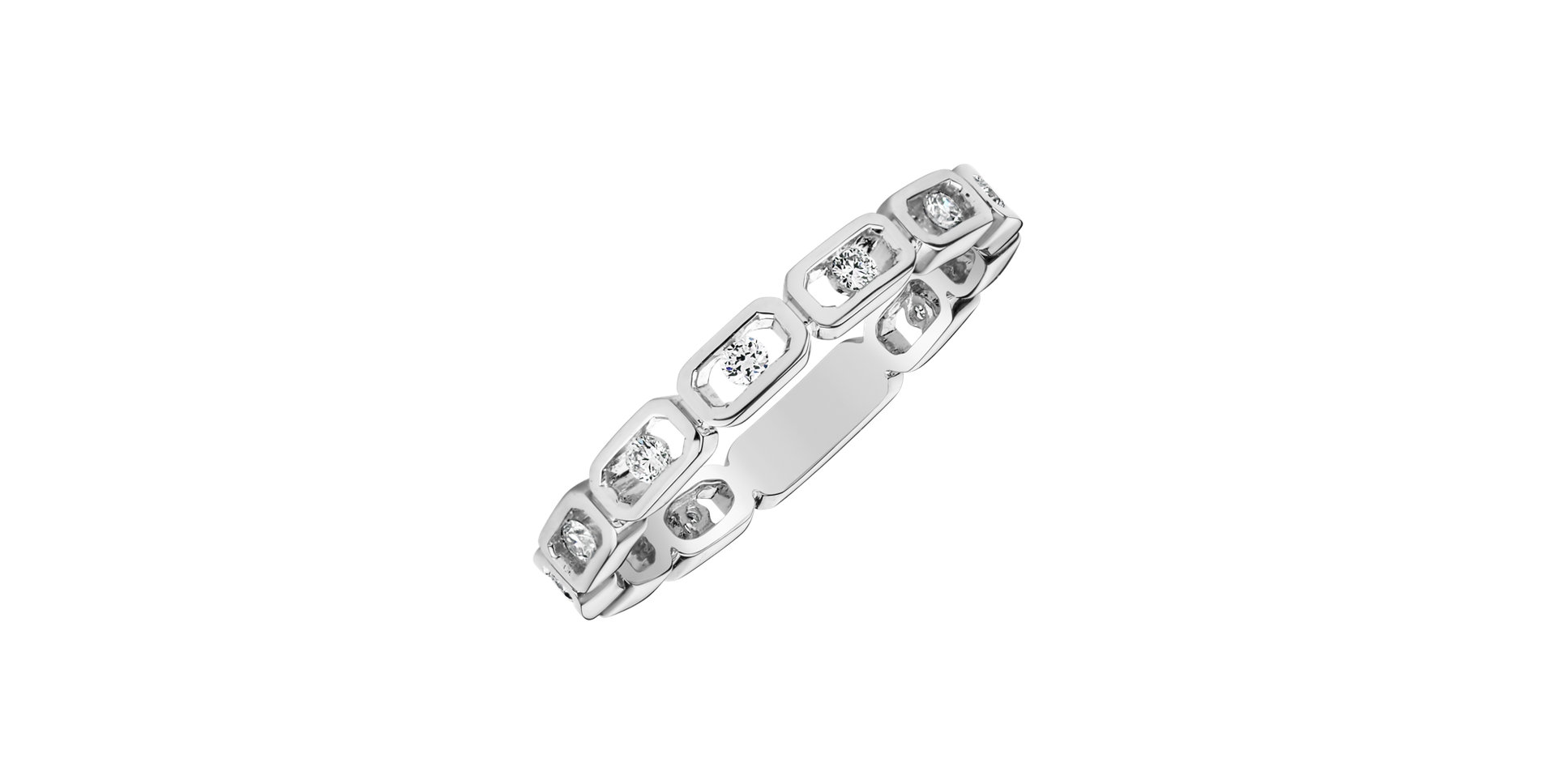 Prsteň s diamantmi Magnus