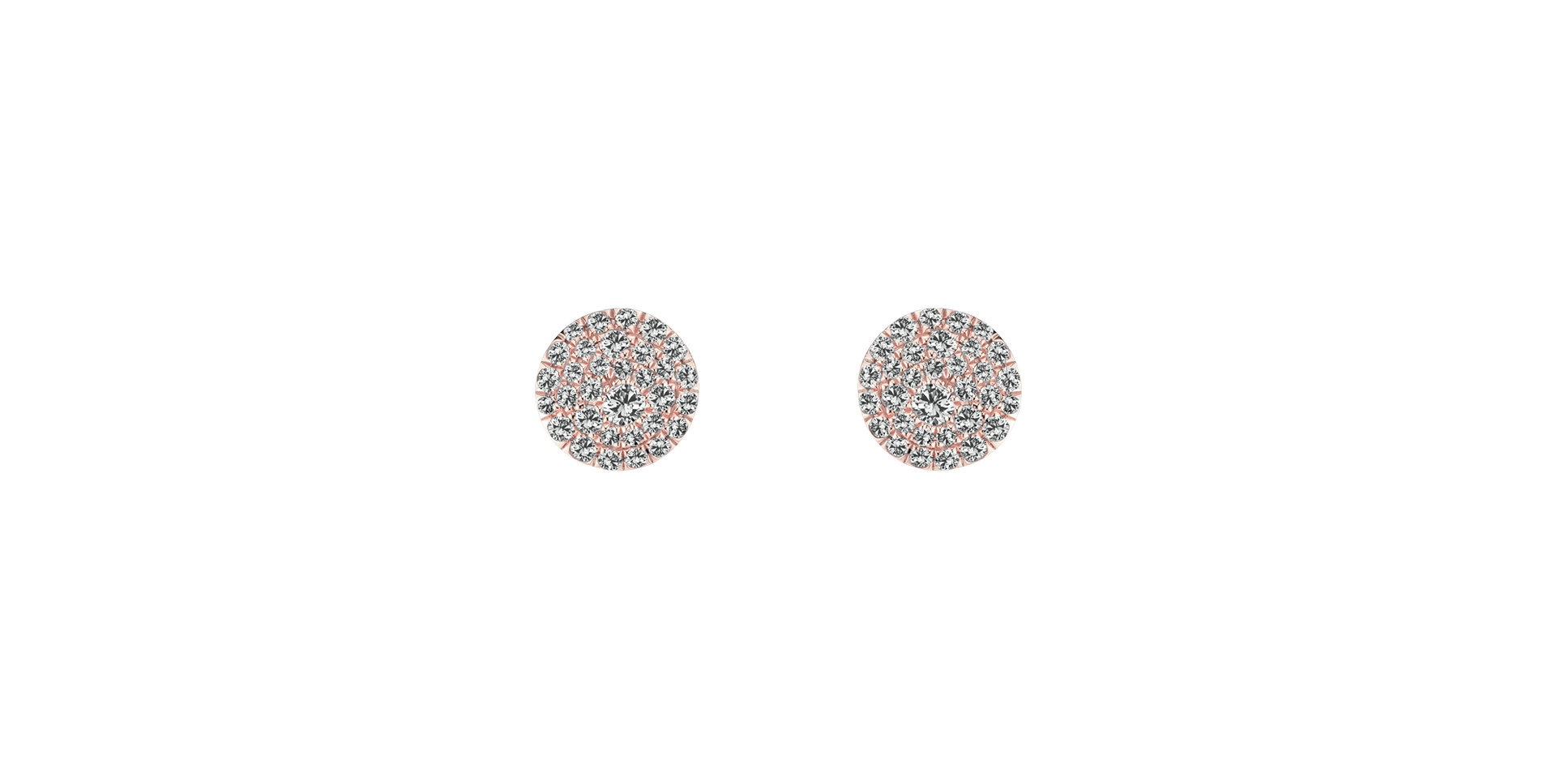Náušnice s diamantmi Celestia