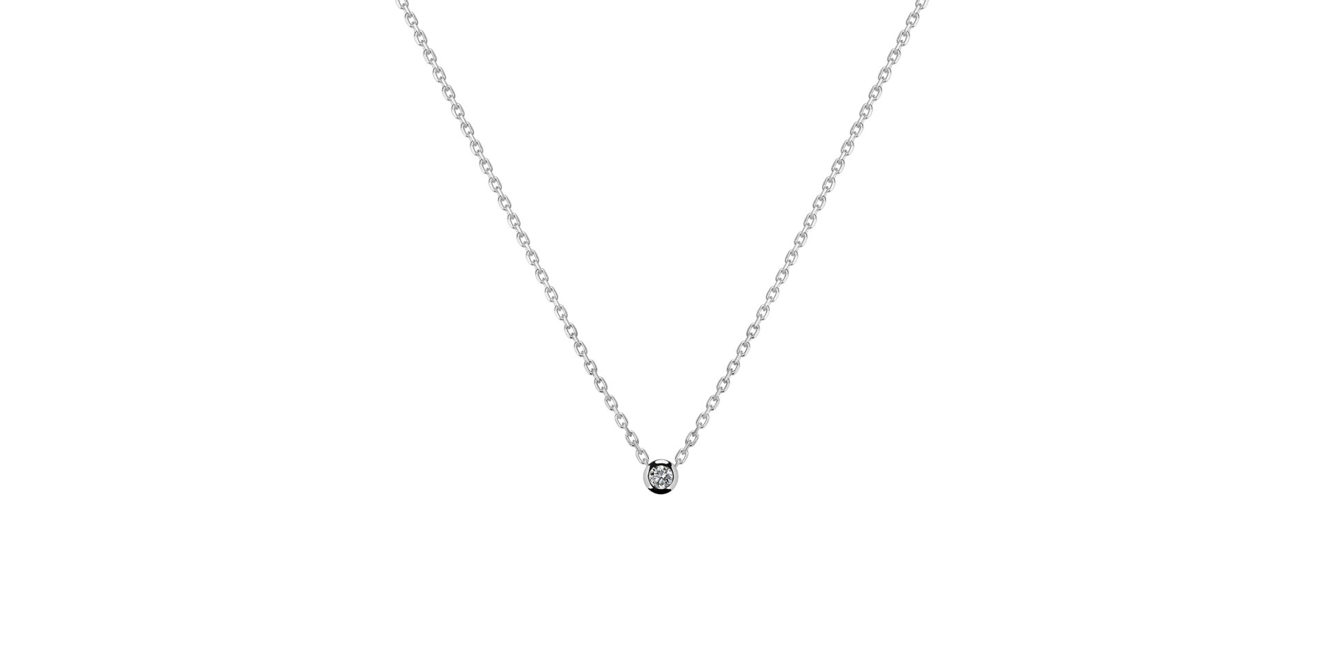 Prívesok s diamantom TEST