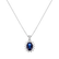 Náhrdelník so zafírom a diamantmi Princess Sparkle3