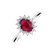 Prsteň s rubínom a diamantmi Princess Sparkle4