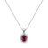 Náhrdellník s rubínom a diamantmi Princess Sparkle3
