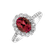 Prsteň s rubínom a diamantmi Princess Glamour4