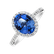 Prsteň s diamantmi a zafírom Princess4