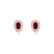 Náušnice s diamantmi a rubínom Lucky Ruby5