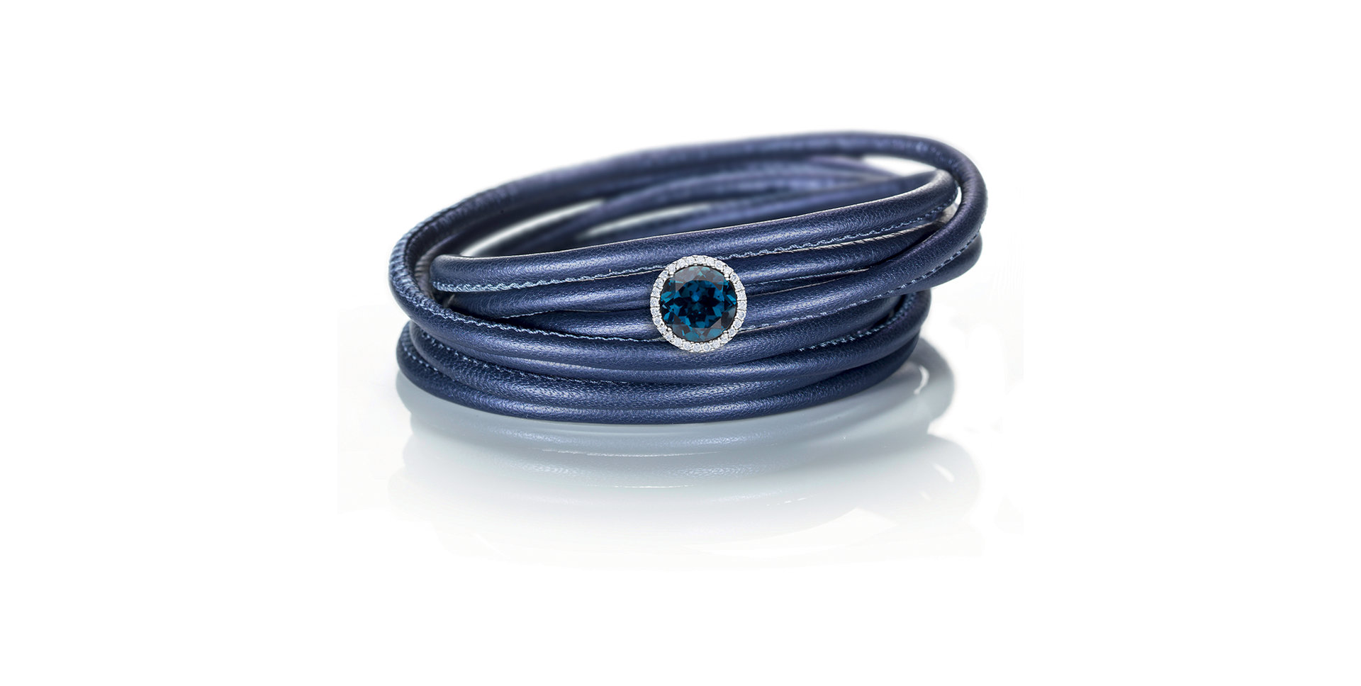 Prívesok s diamantmi a topásom london Espressivo