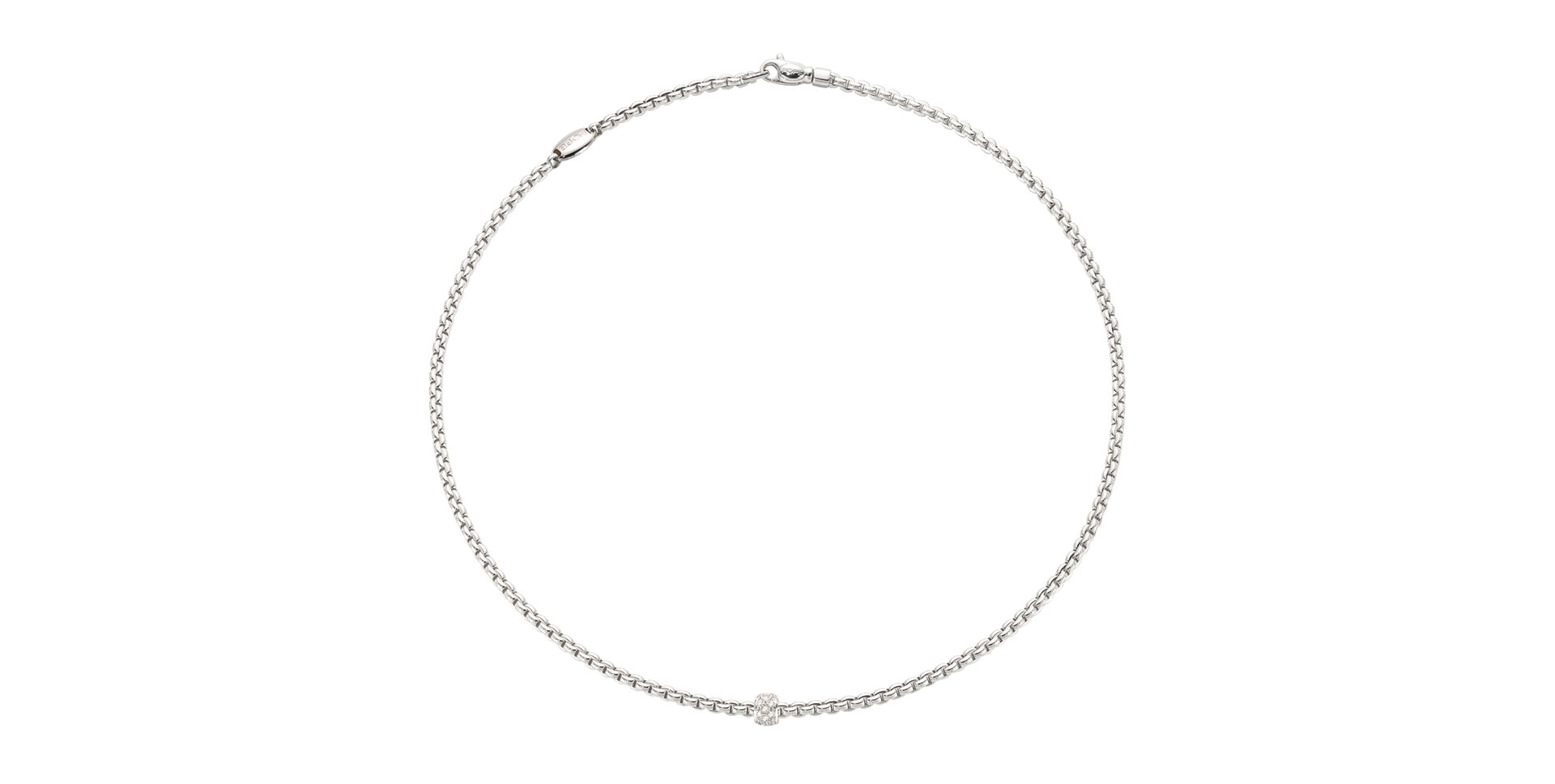 Náhrdelník s diamantmi Flex'it