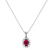 Přívěsok s rubínom a diamantmi Princess Sparkle4