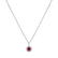 Náhrdelník s rubínmi a diamantmi Radiant Shine4
