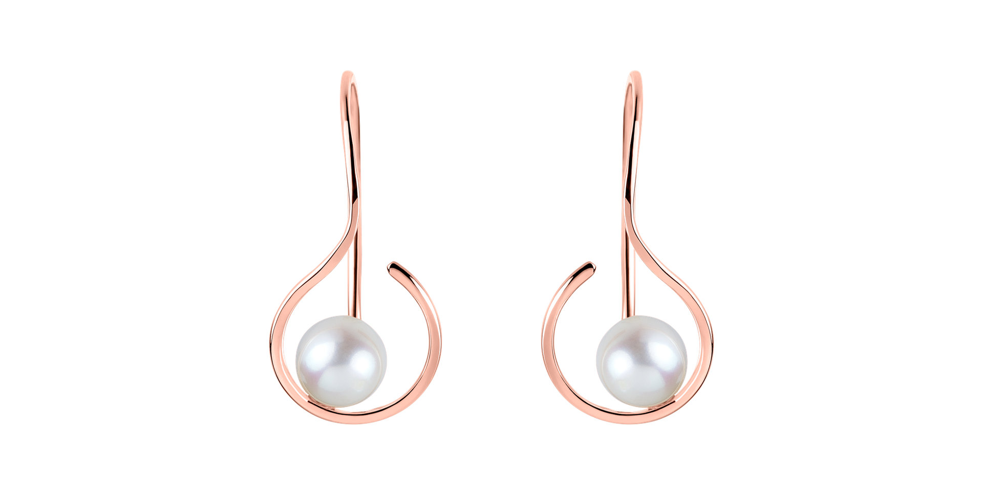 Náušnice s perlou Virgo