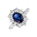 Prsteň s zafírom a diamantmi Princess Joy5