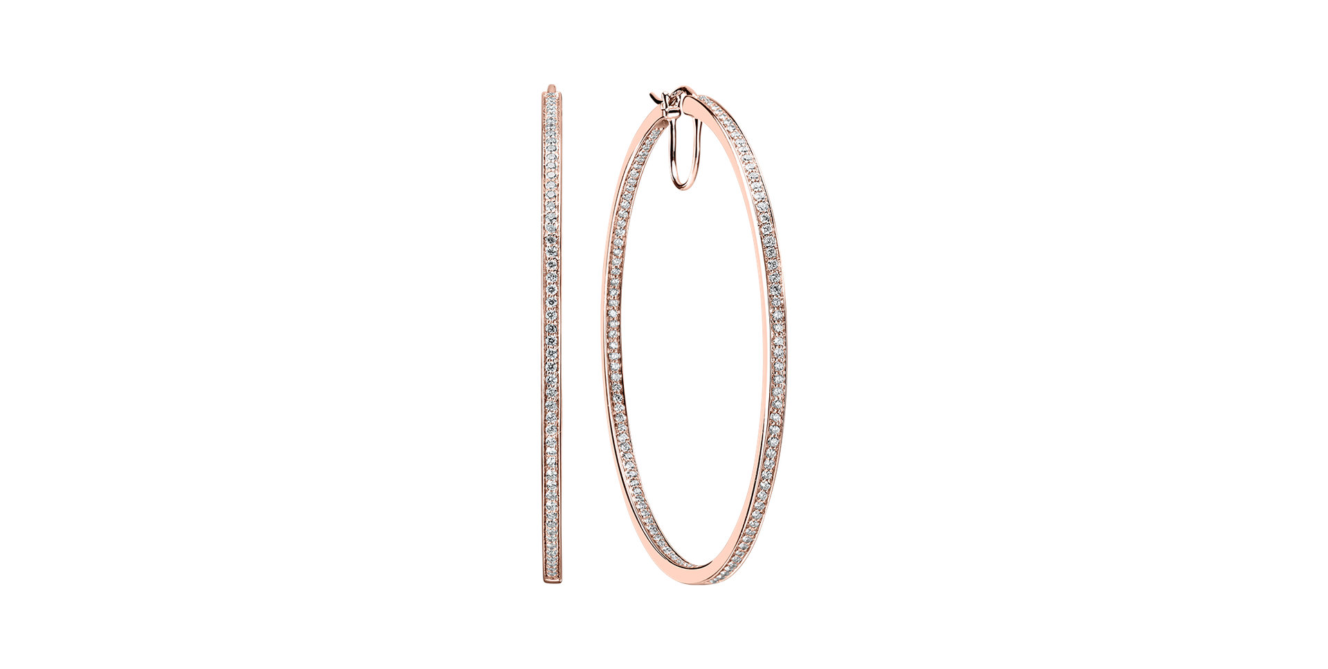 Náušnice s diamantmi Tender Touch