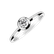 Prsteň s diamantom Classy Dot5