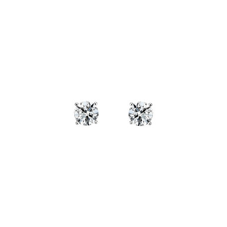 Náušnice s diamantom Essential Shine