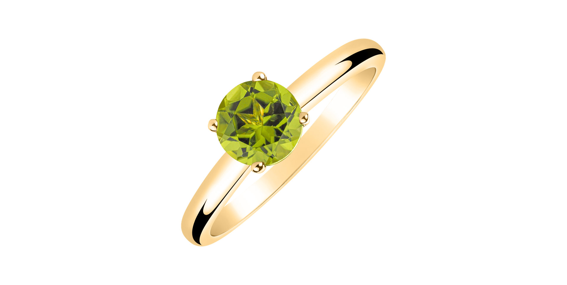 Prsteň s peridotom Bonbon