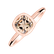 Prsteň s morganitom Bonbon7