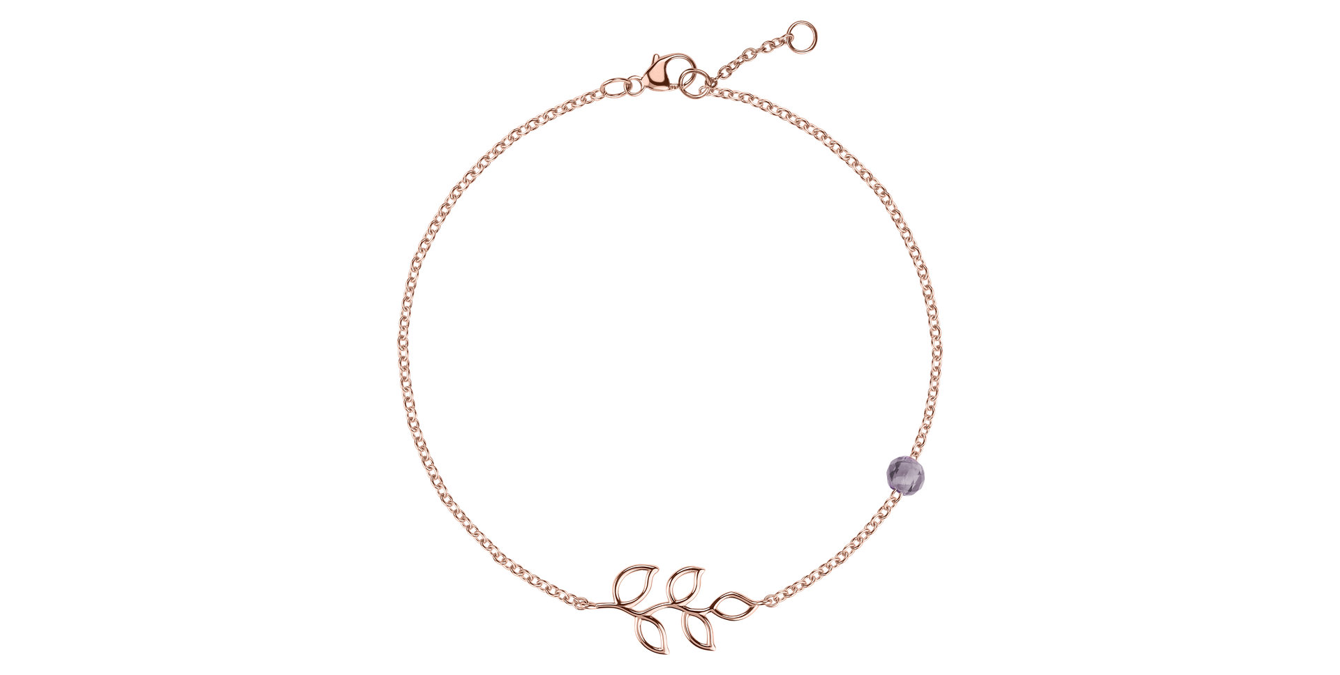 Náramok s růženínom Fabiene