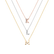 Náhrdelník s diamantom Flat Line M4