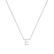 Náhrdelník s diamantom Round Line E4