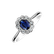 Prsteň s zafírom a diamantmi Sapphire Destiny4