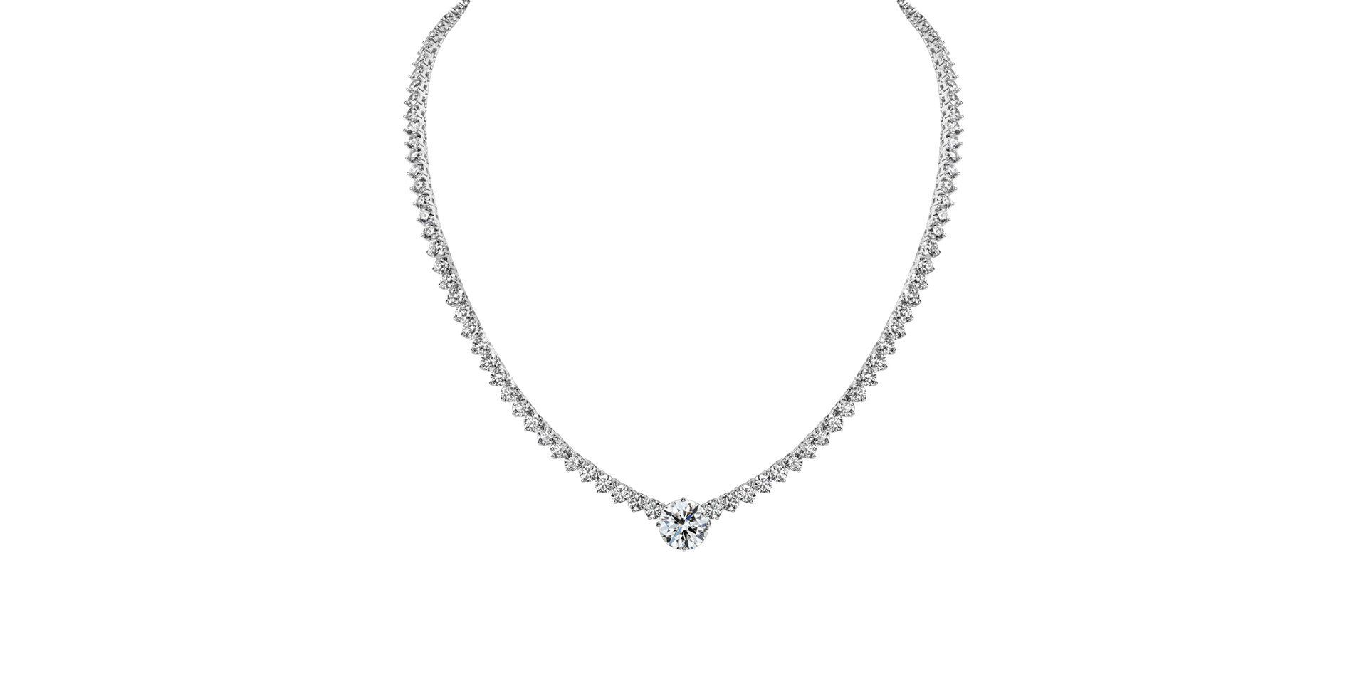 Náhrdelník s diamantmi Gremory