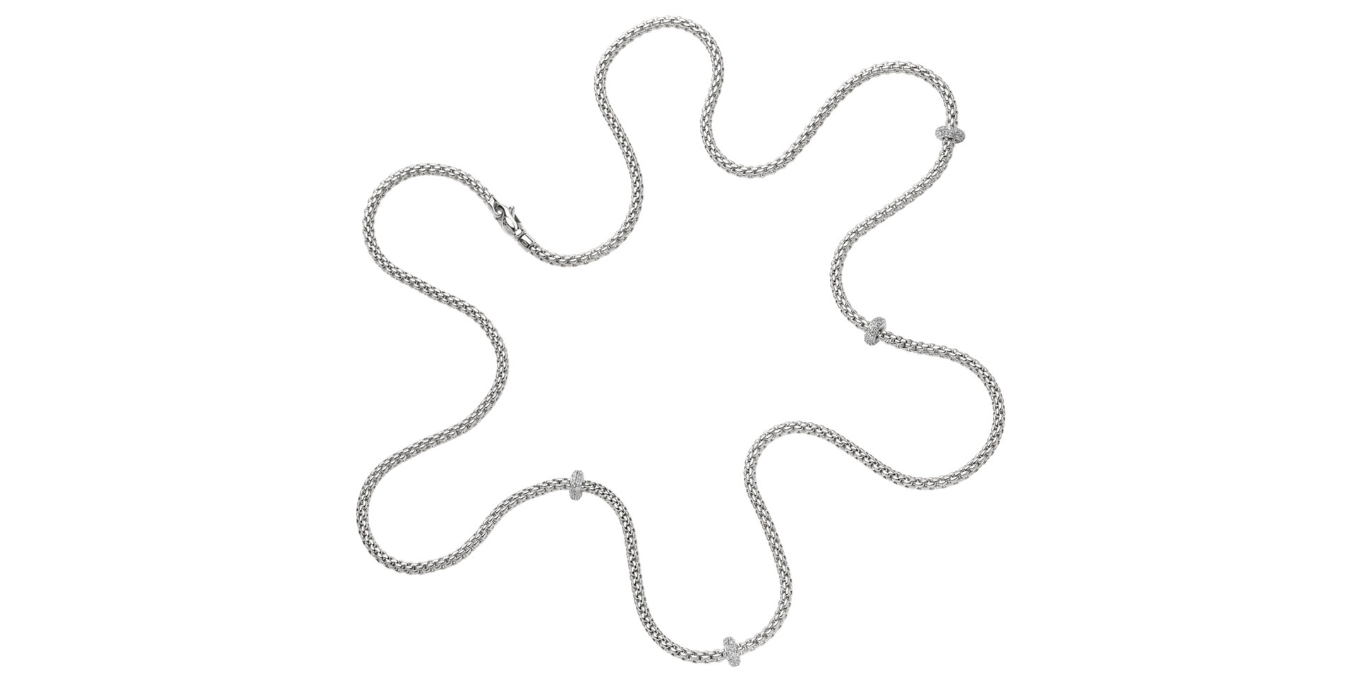 Náhrdelník s diamantmi EKA