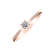 Prsteň s diamantmi Pure Love4