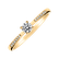 Prsteň s diamantmi Pure Love4